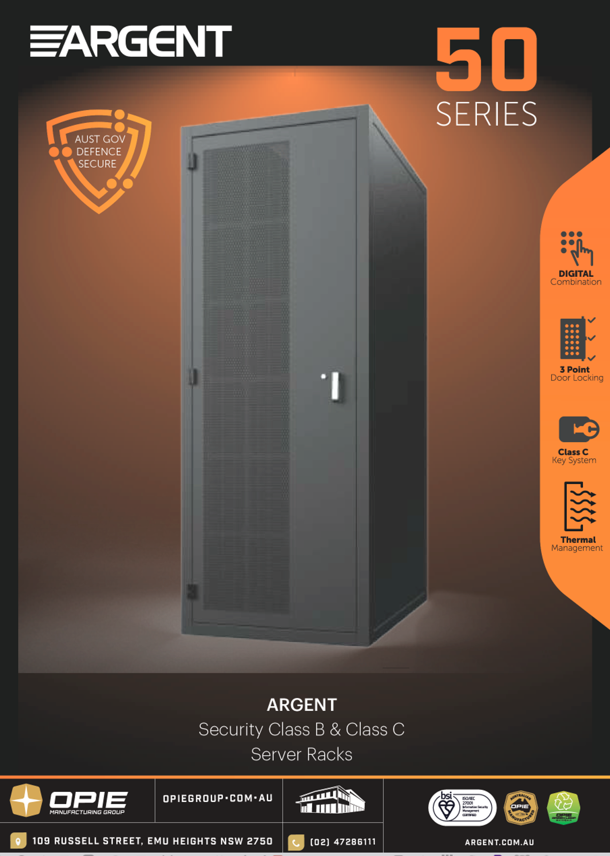 SCEC Approved Server Racks & Security Enclosures