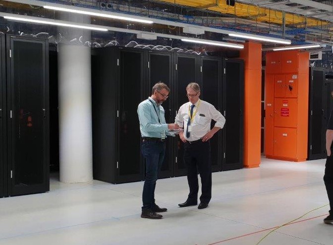 Argent Sydney Trains Server Racks